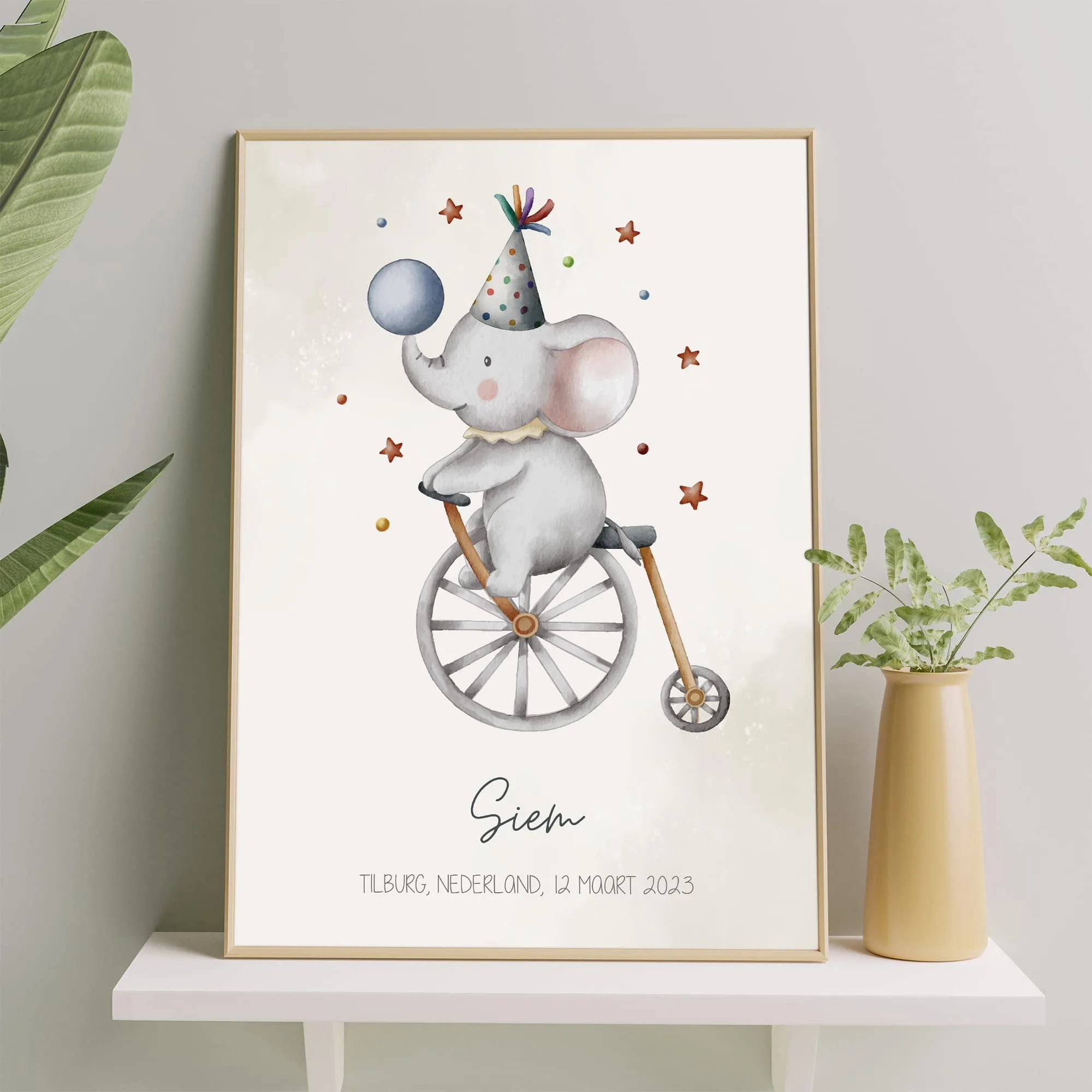poster olifant kinderkamer