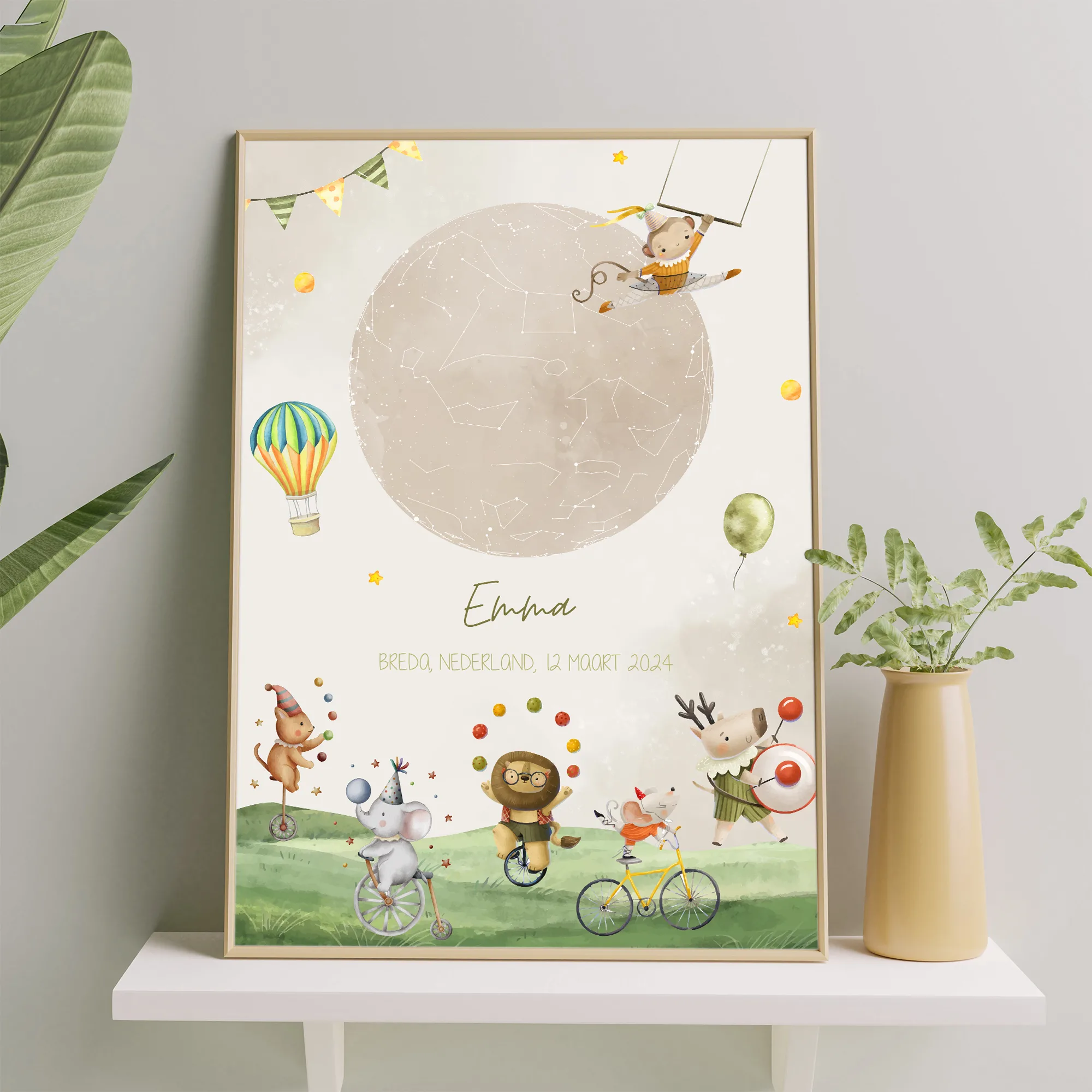 sterren poster geboorte