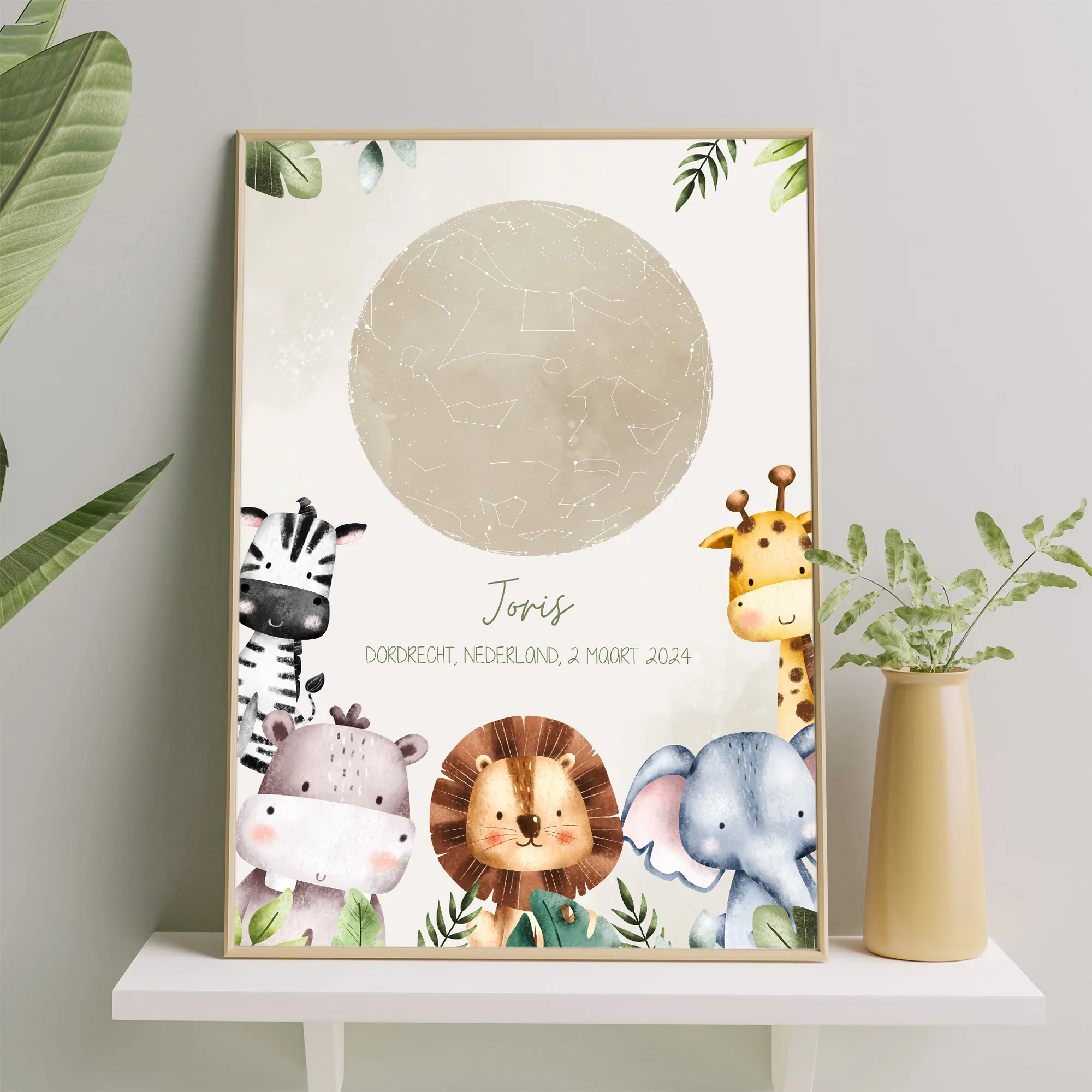 poster kinderkamer jungle