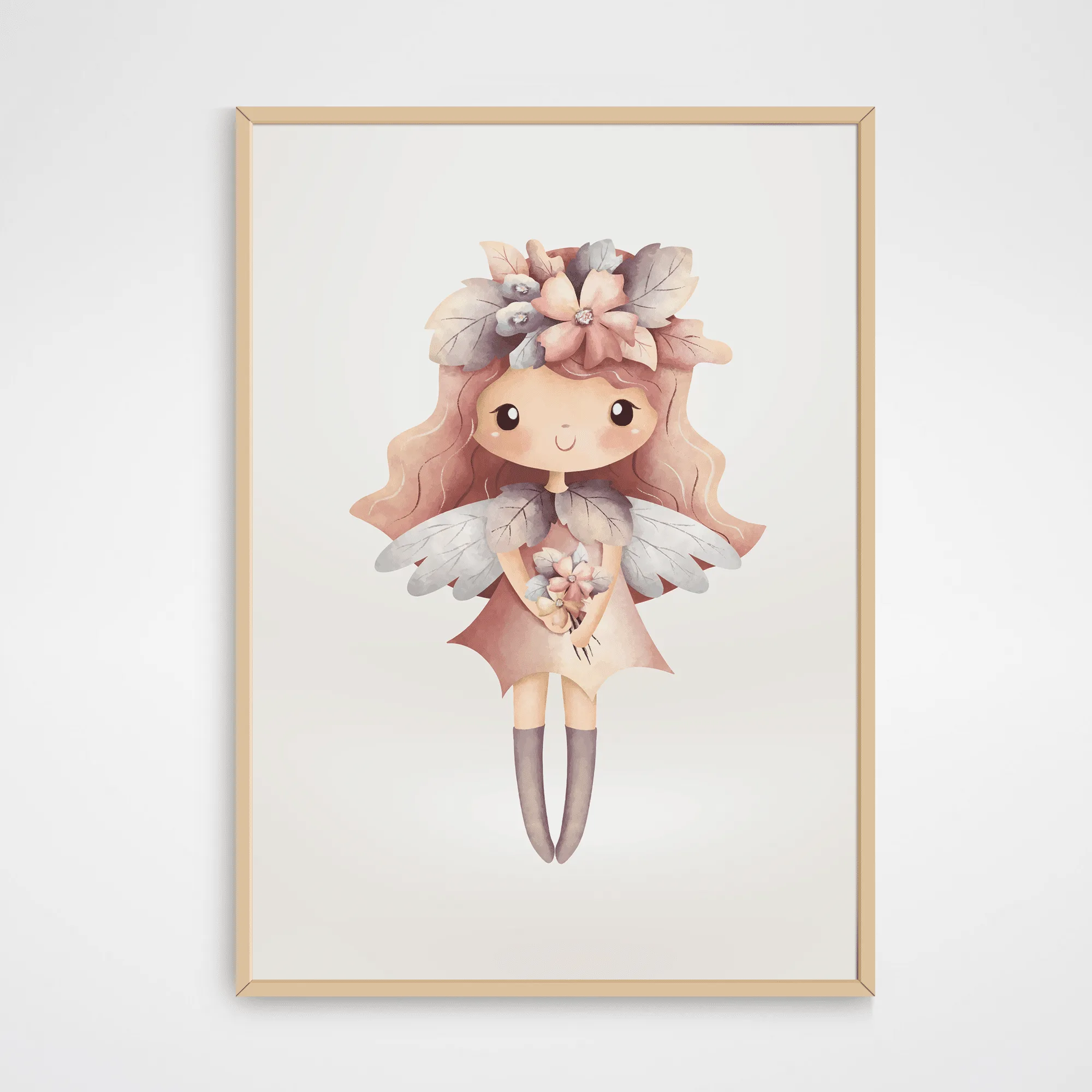 Baby- en Kinderkamer poster meisje
