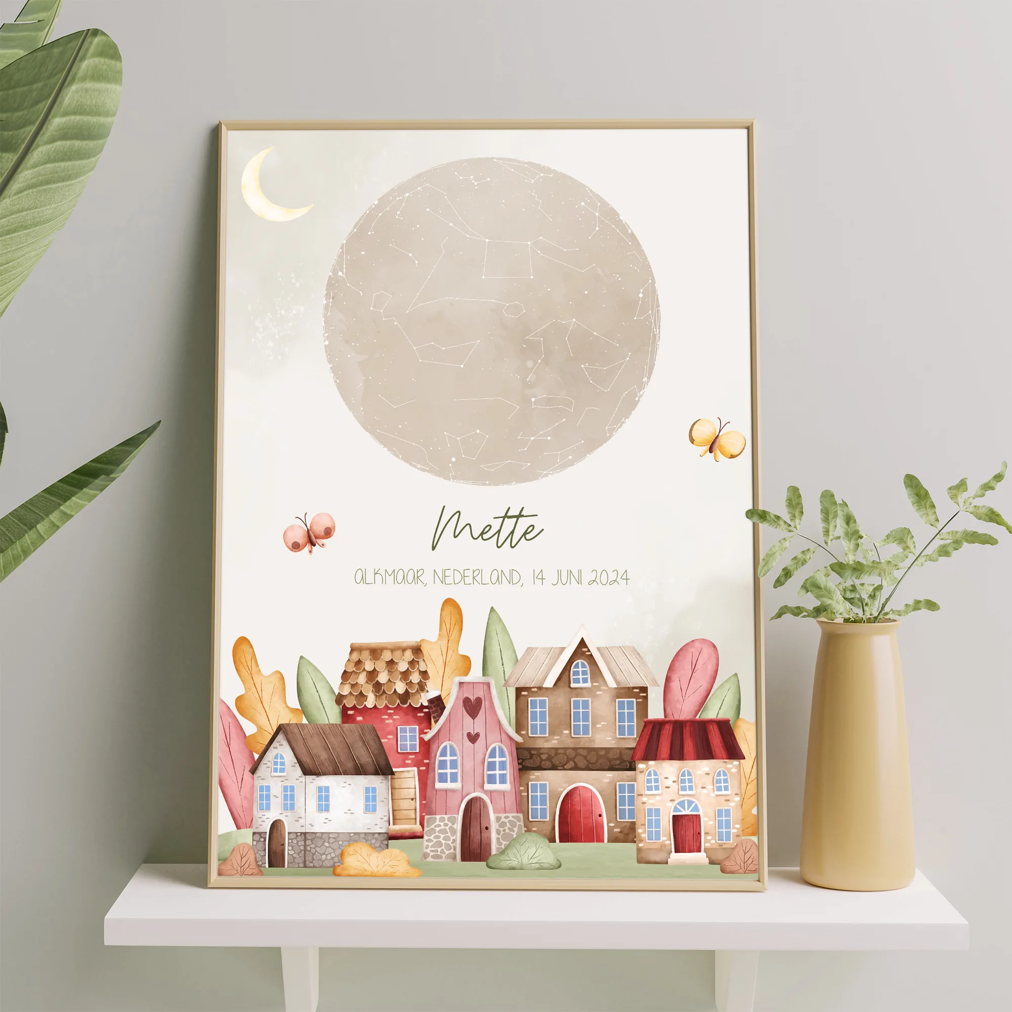 Sterrenhemel geboortedag