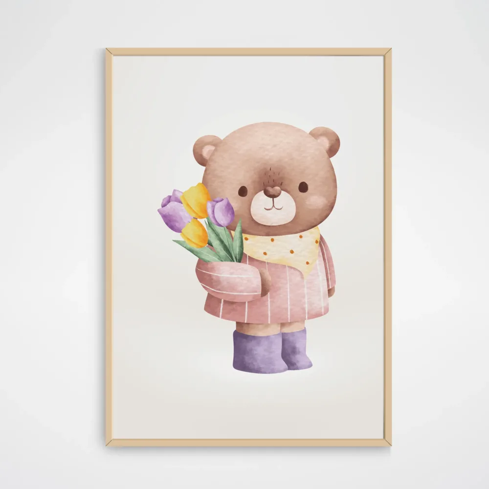 Beer poster baby- en kinderkamer