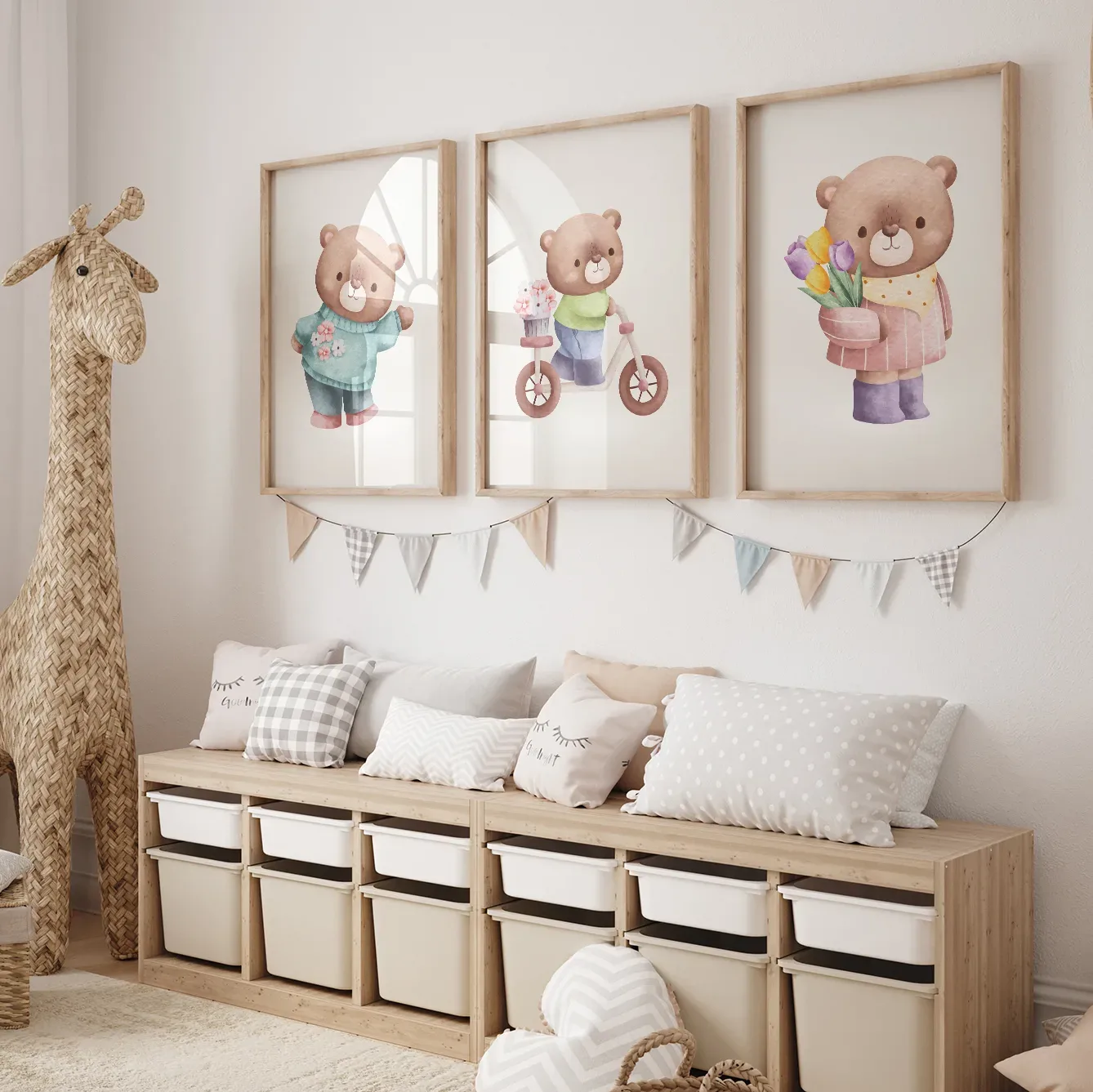 Poster set kinderkamer