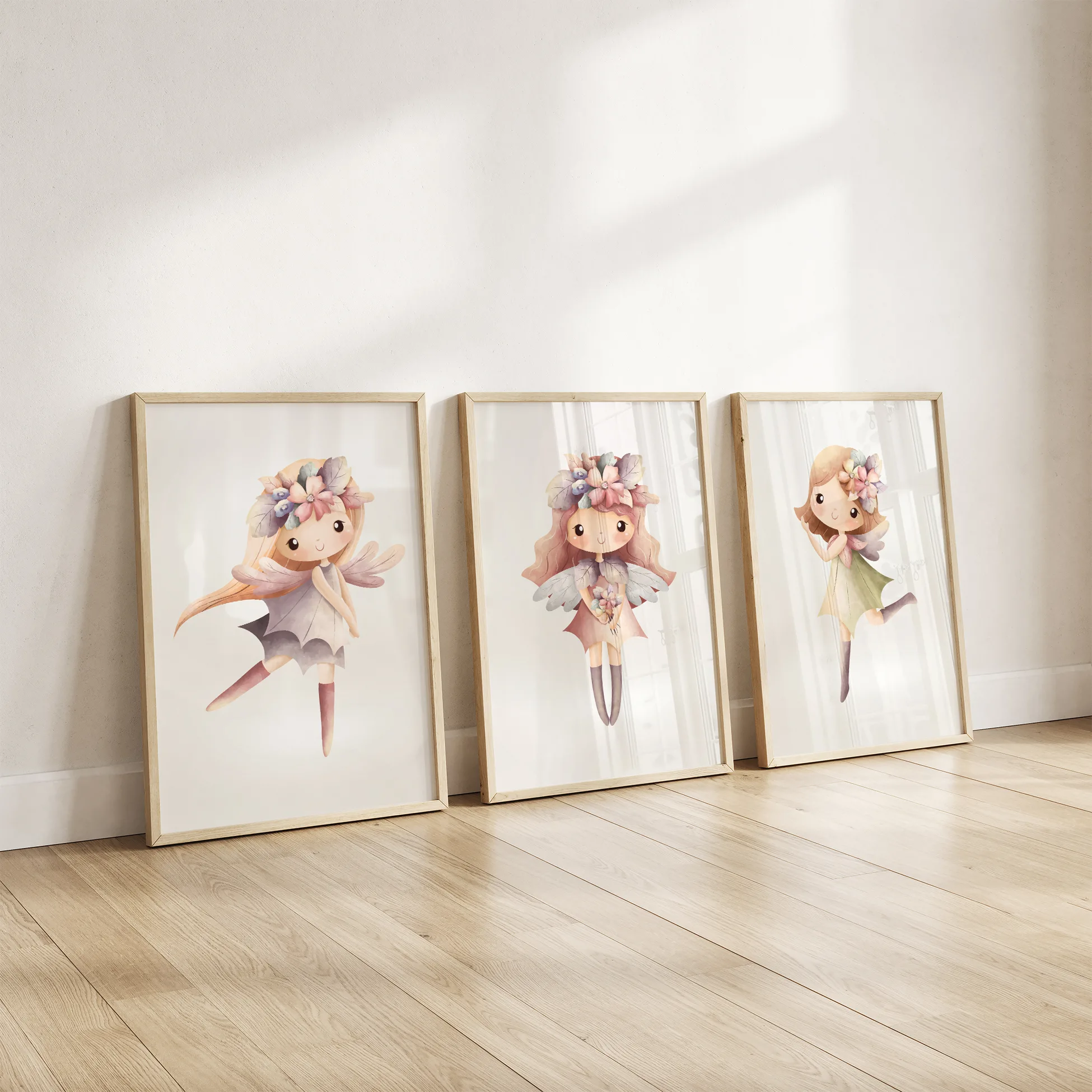 Poster set kinderkamer meisje 50x70 cm