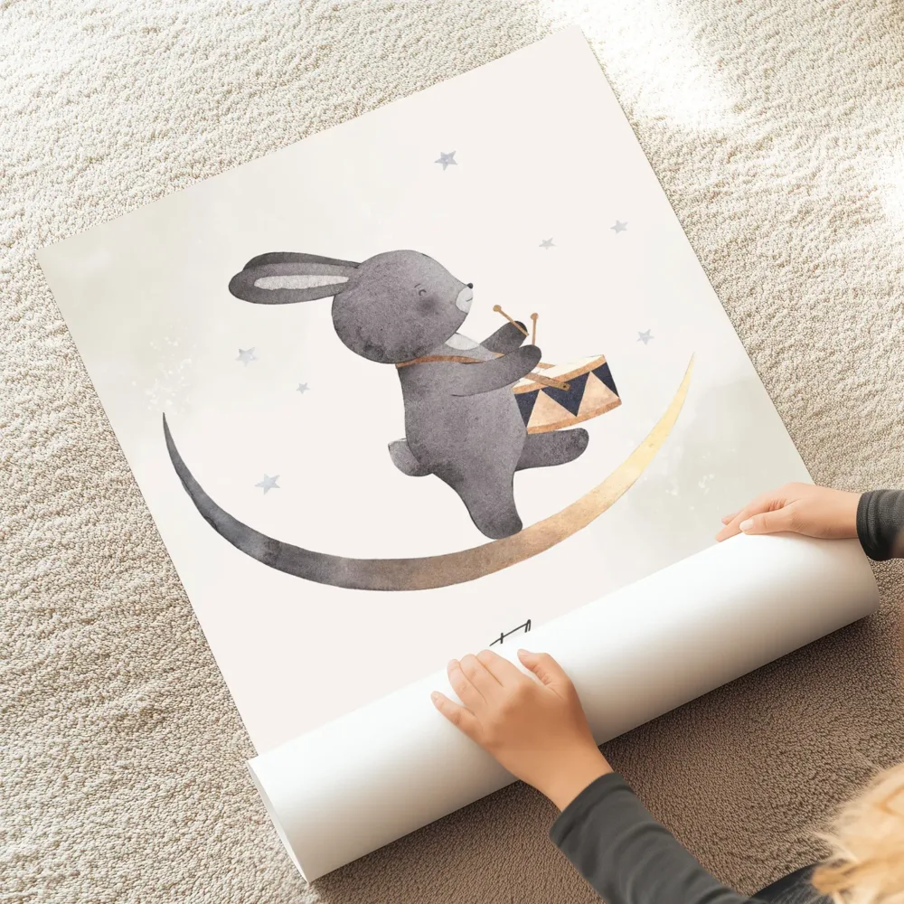 nijntje poster babykamer