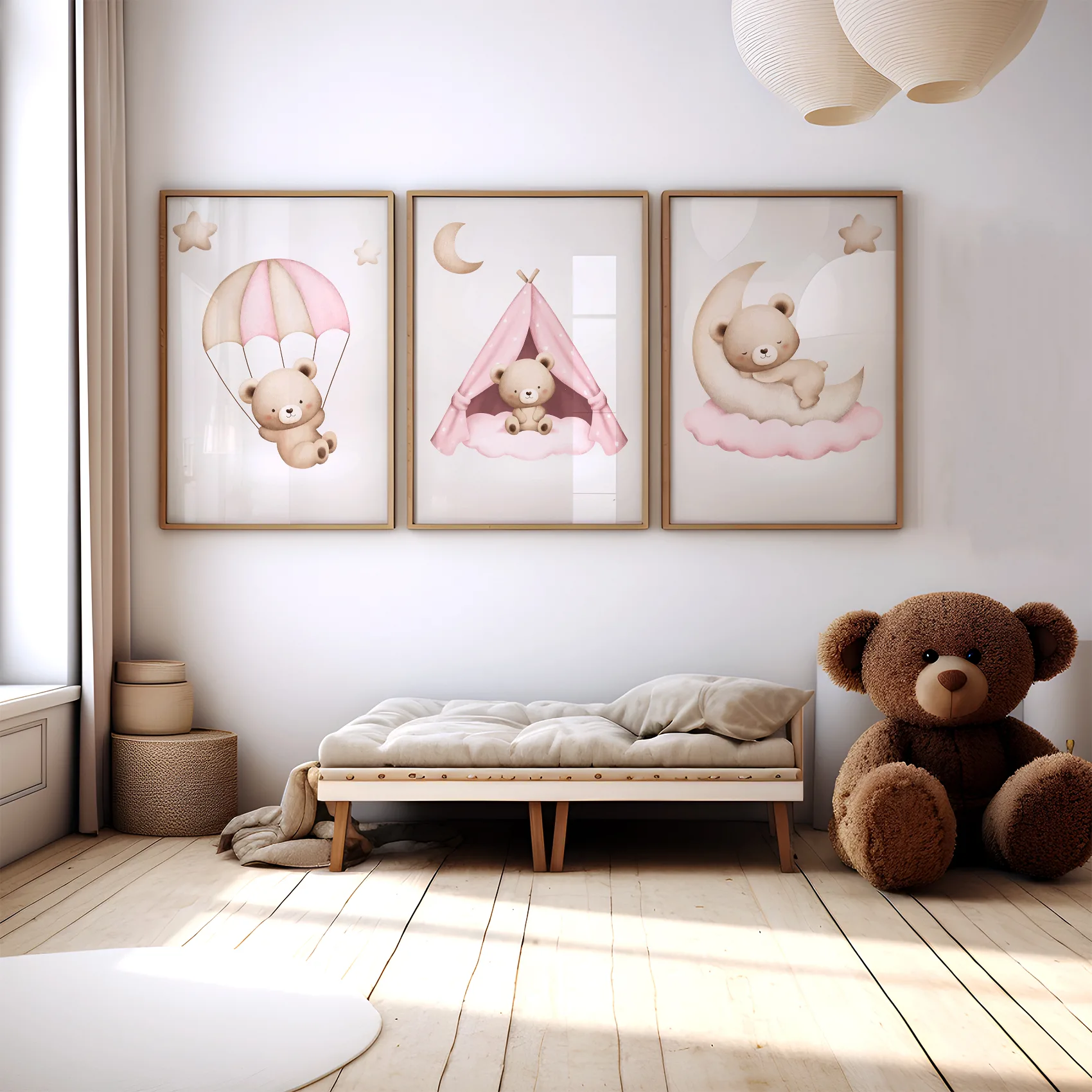 poster set kinderkamer meisje