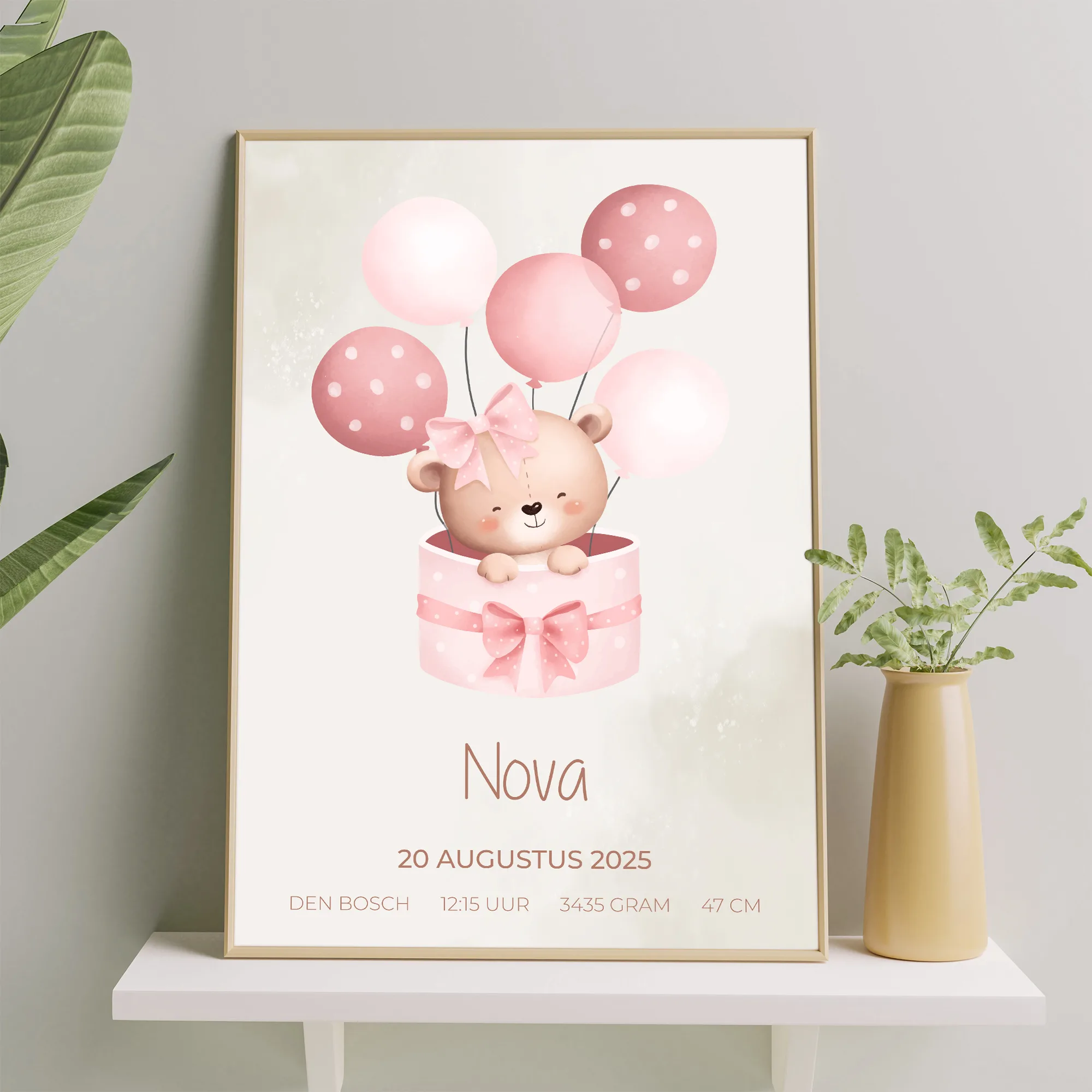 Roze Knuffelbeertje