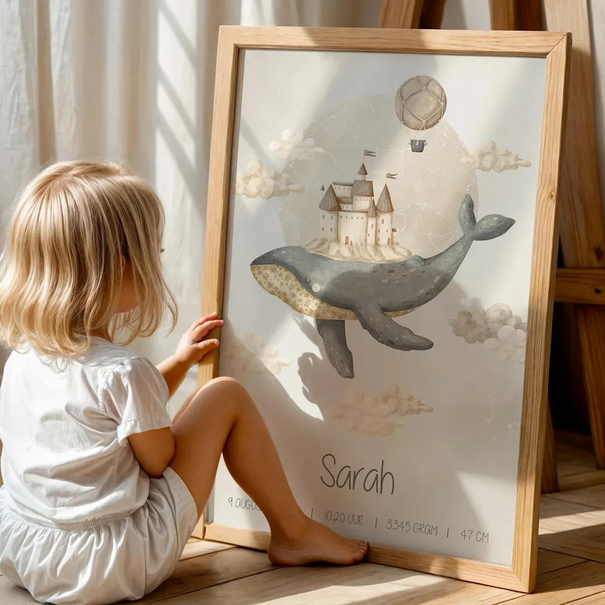 kinderkamer poster zeedieren