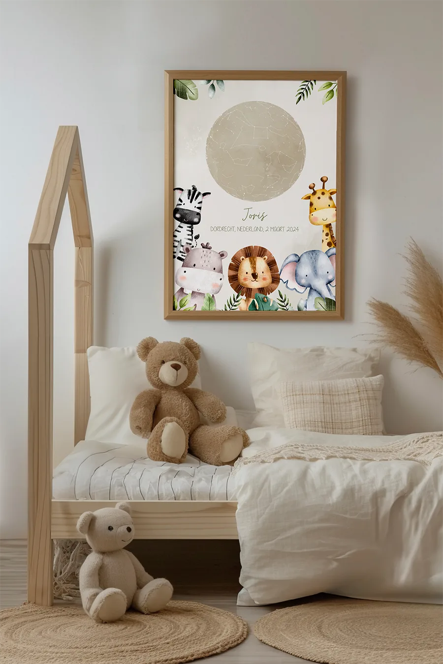 Jungle poster kinderkamer