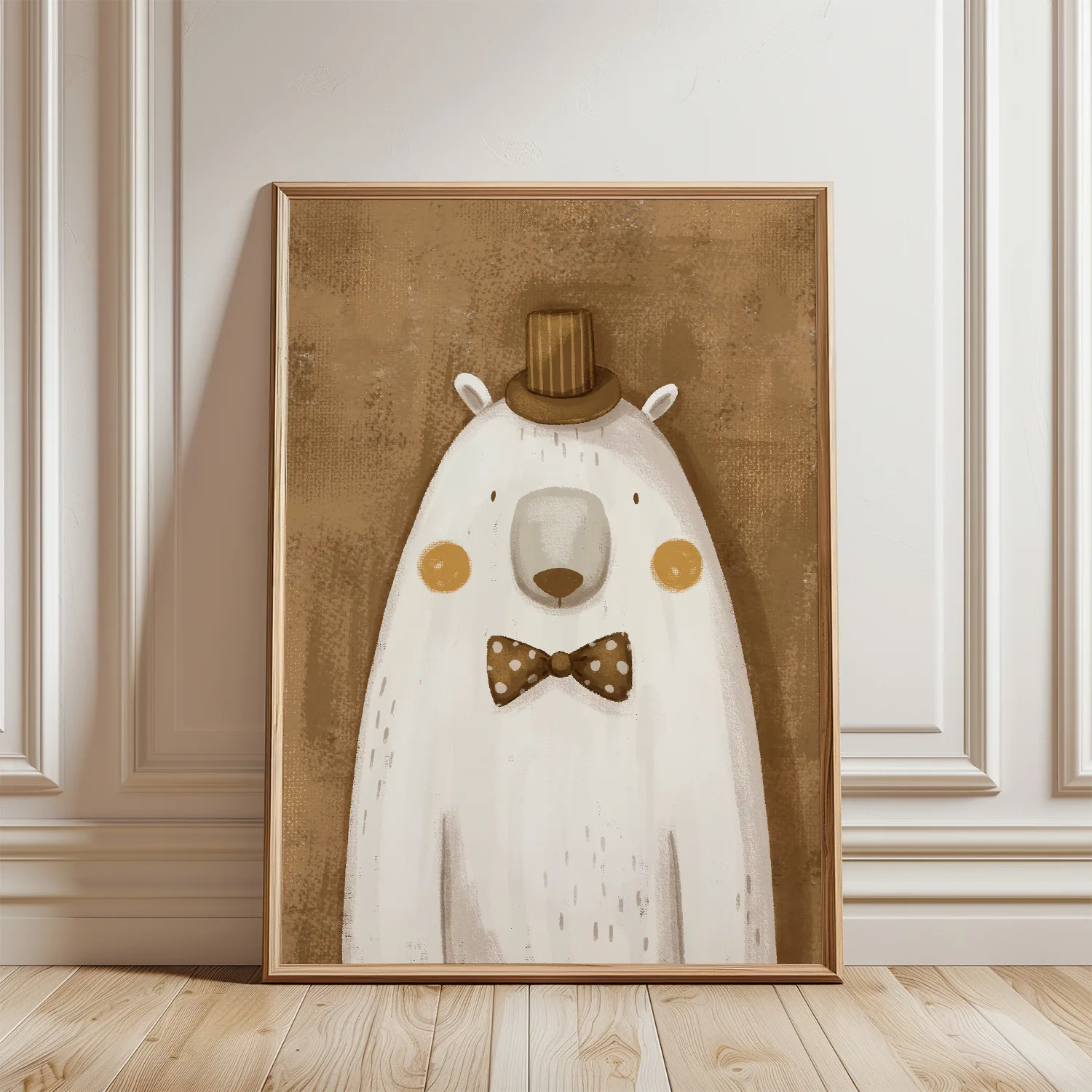 Beertje poster kinderkamer