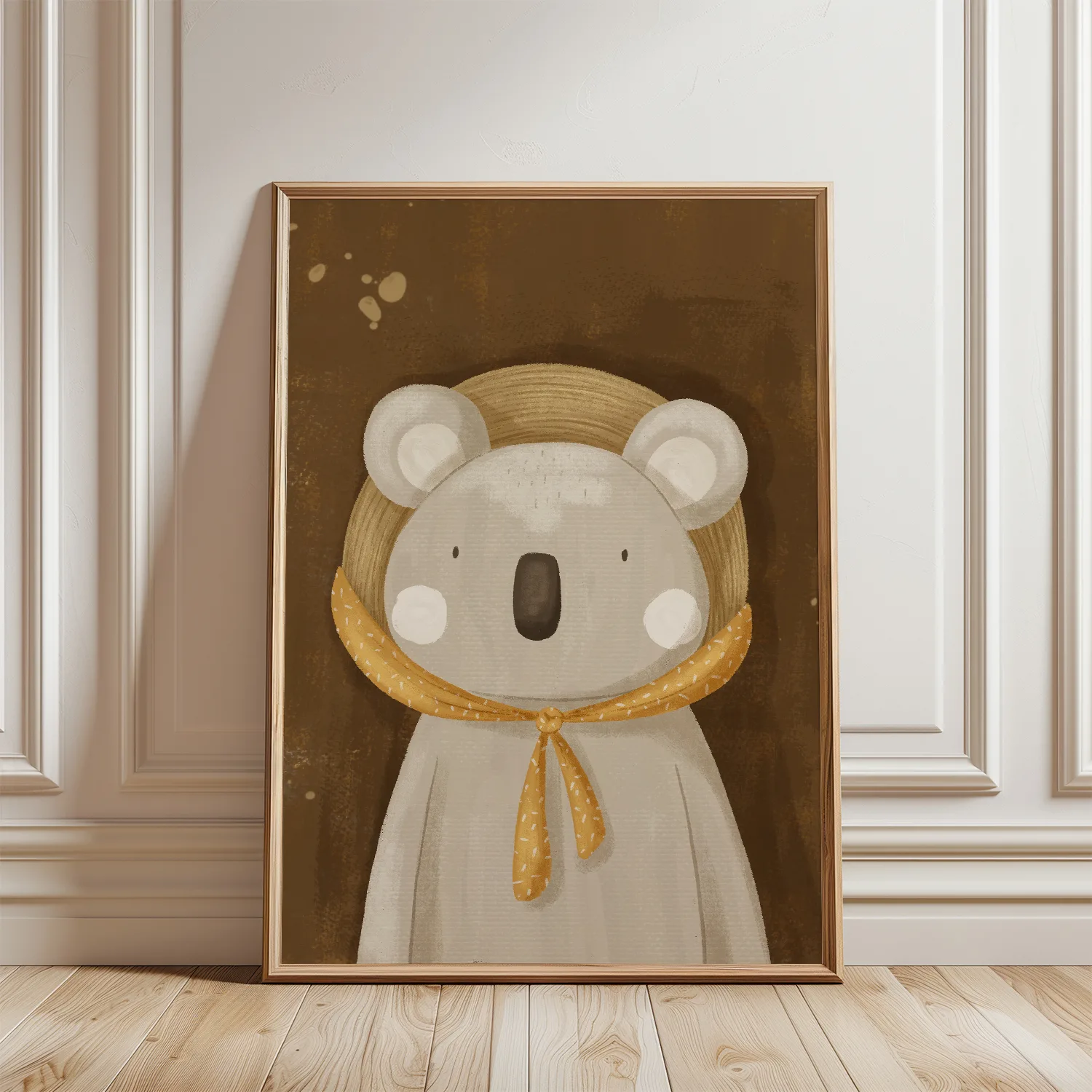 Dieren poster babykamer