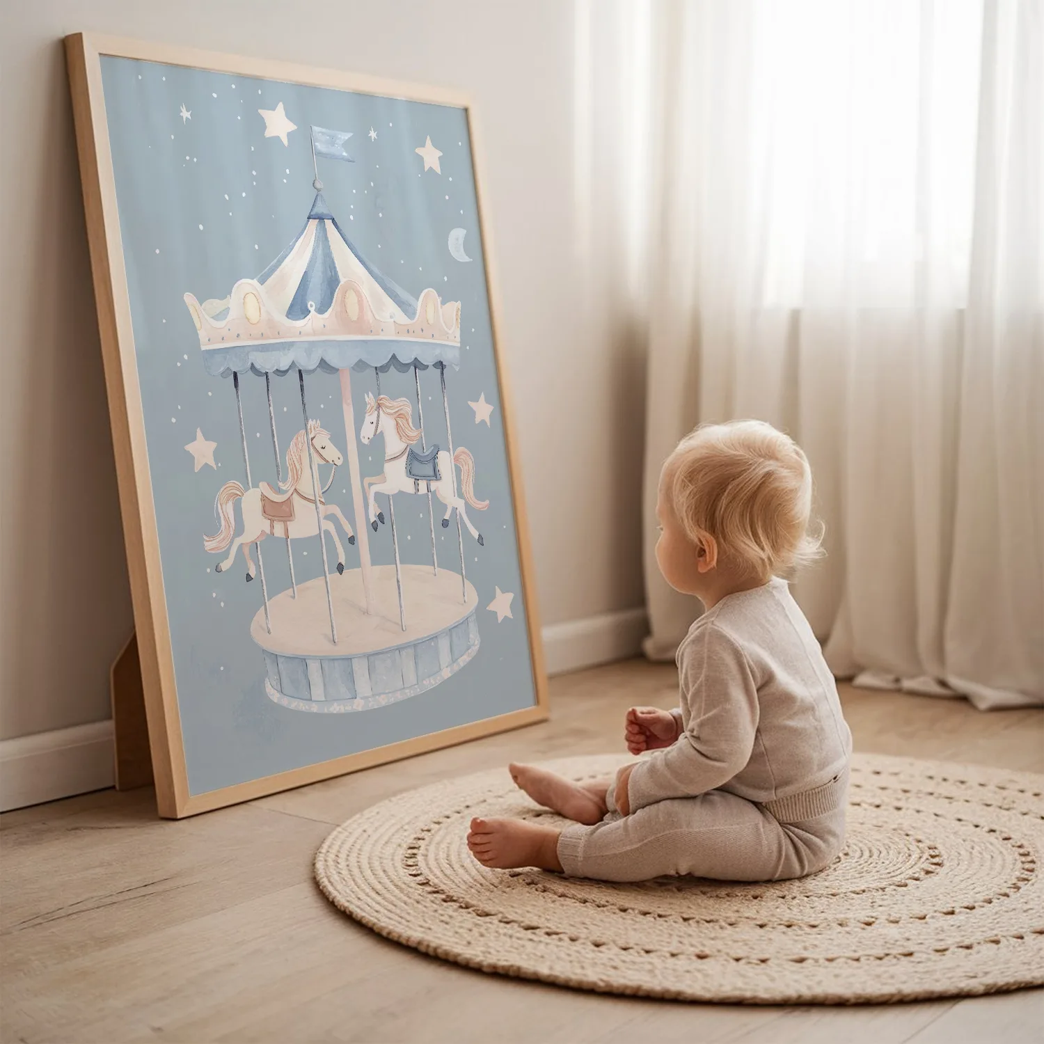 babykamer poster 50x70