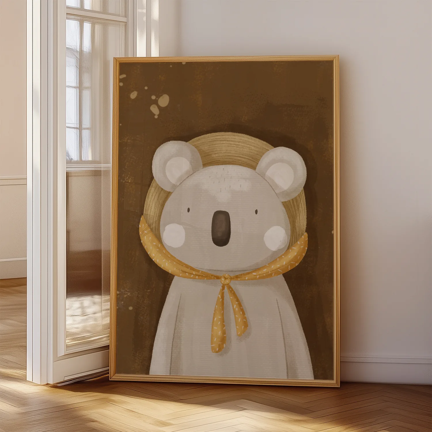 Diertje poster kinderkamer