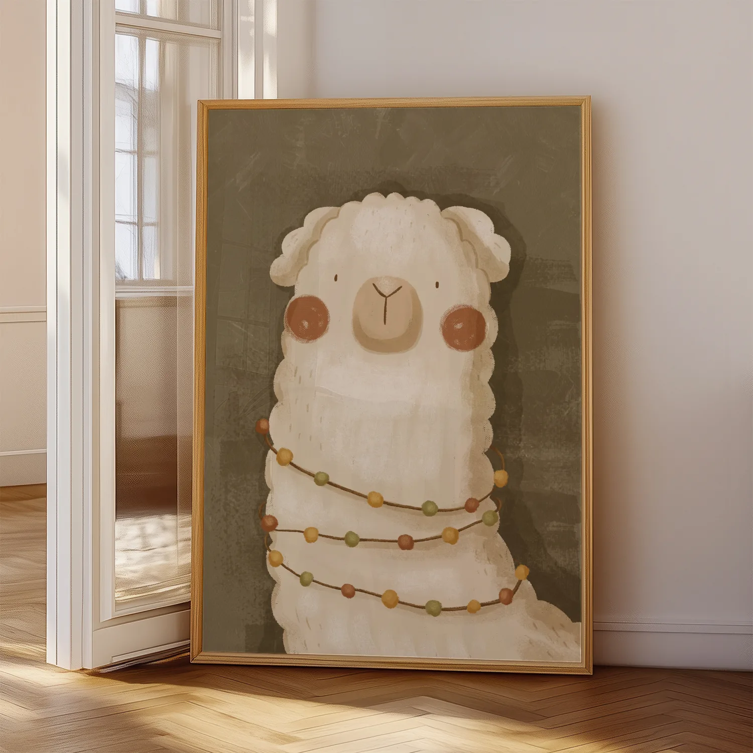 Dieren poster babykamer