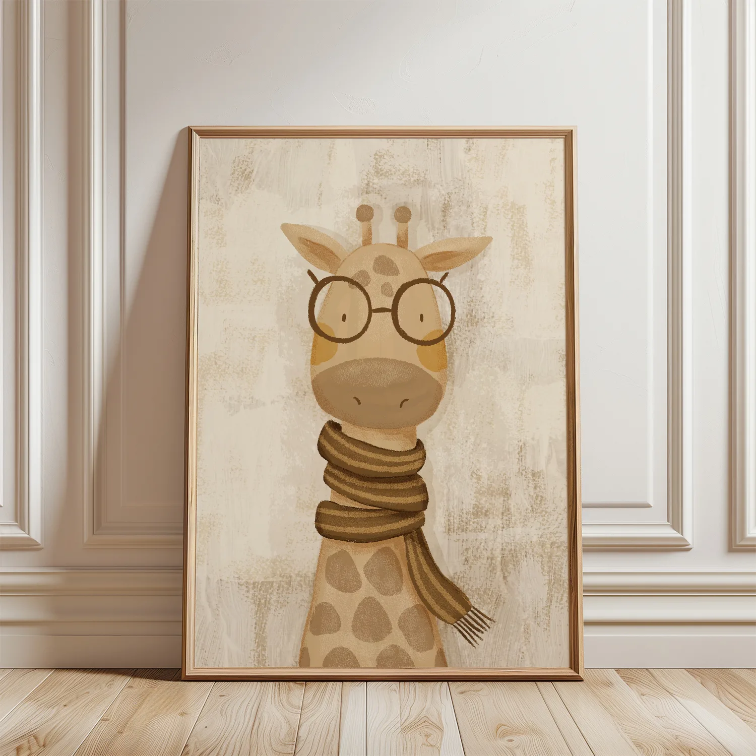 Giraffe poster kinderkamer