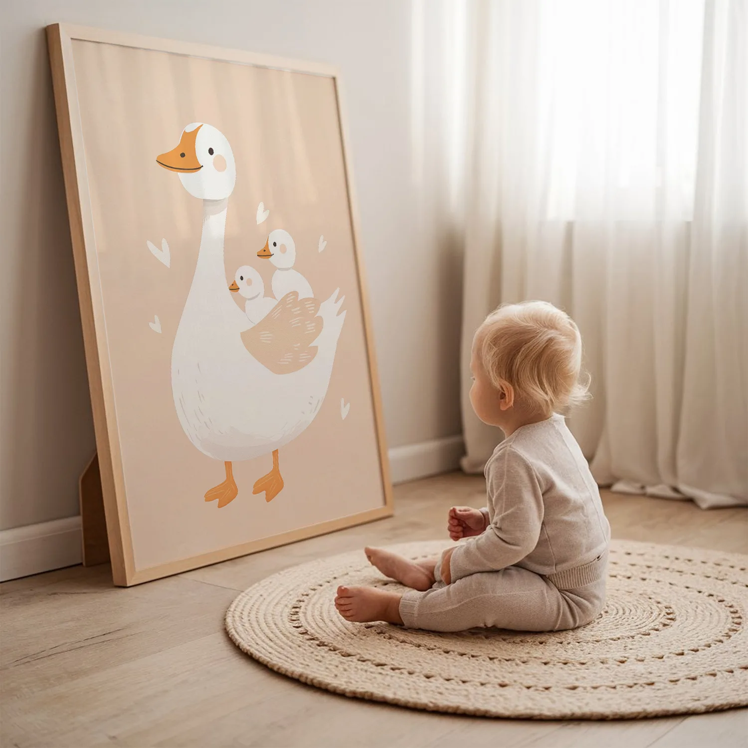 eendjes poster kinderkamer