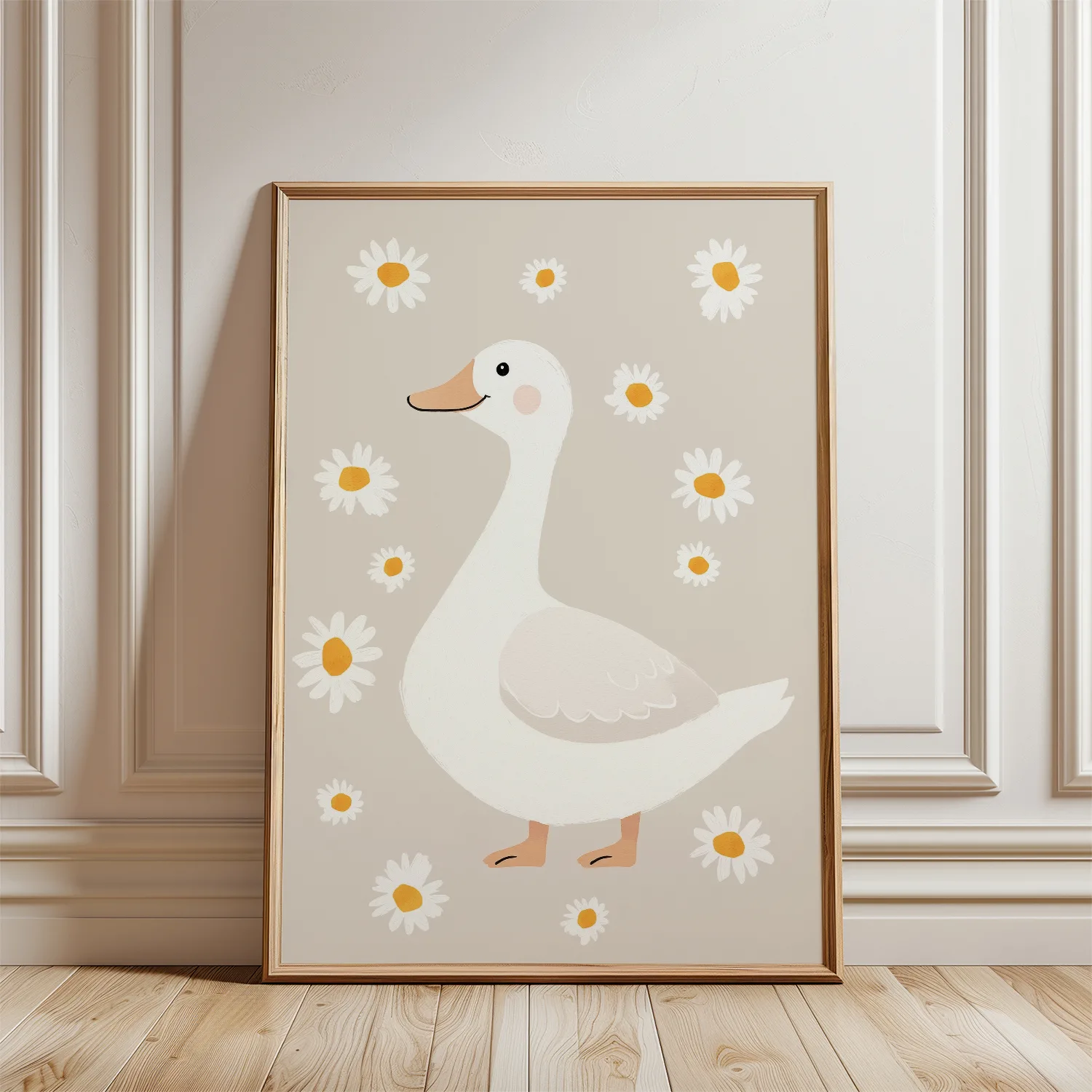 eendje poster babykamer