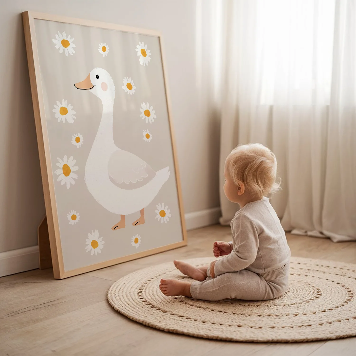 eendje poster kinderkamer