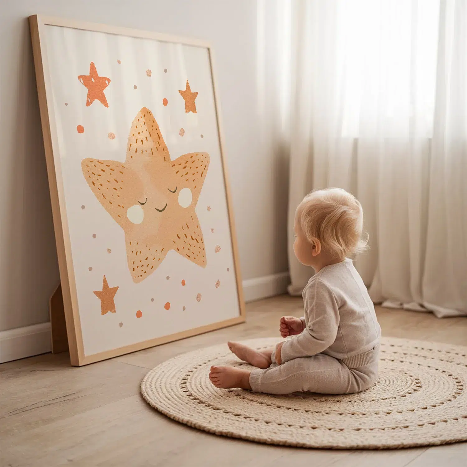 babykamer poster A3