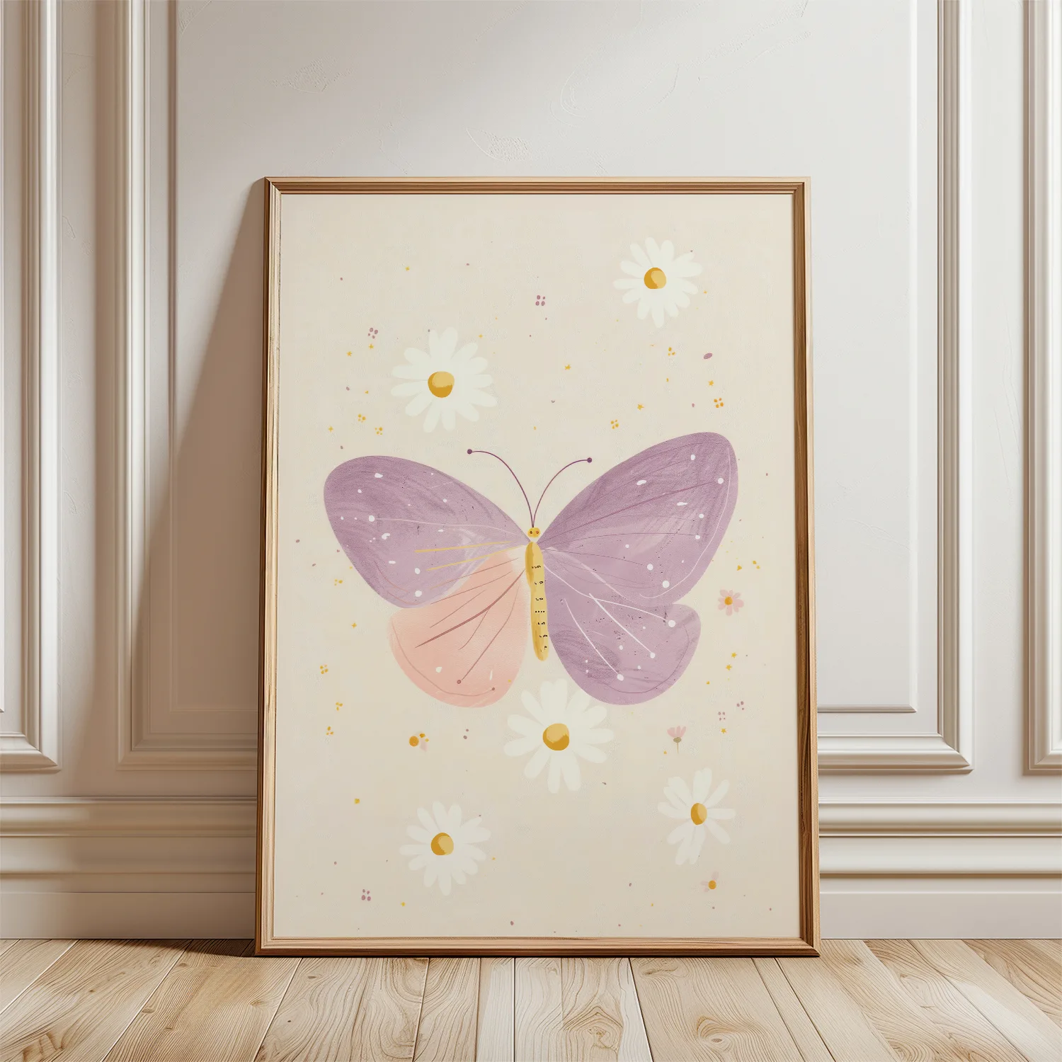 Kinderkamer poster – Vlindertje