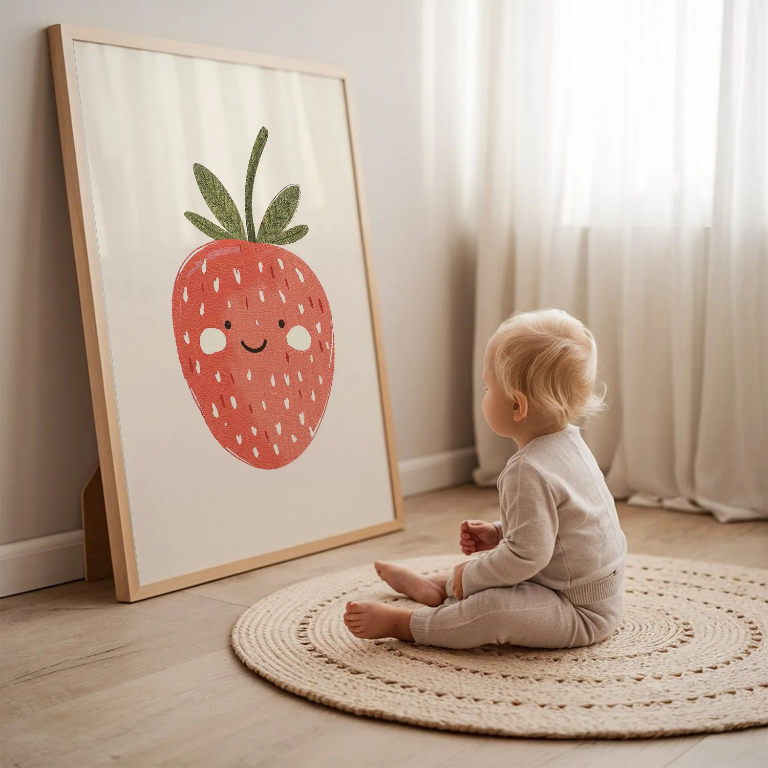 lieve poster babykamer