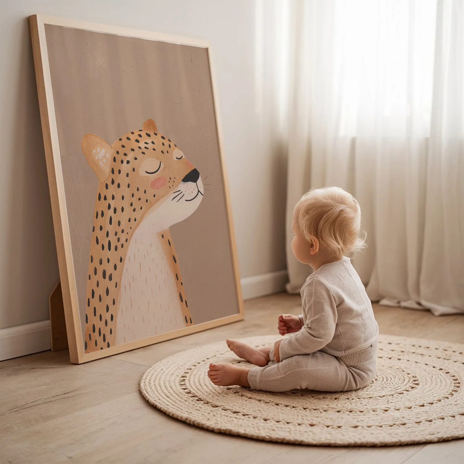tijger poster kinderkamer