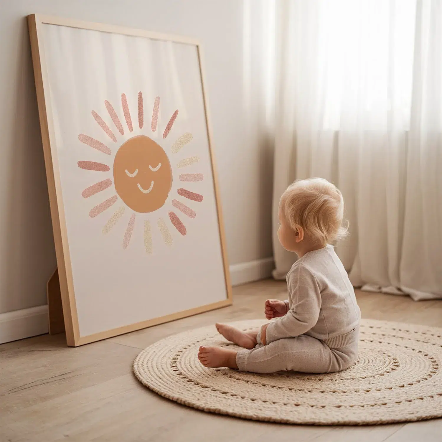 lieve illustratie babykamer