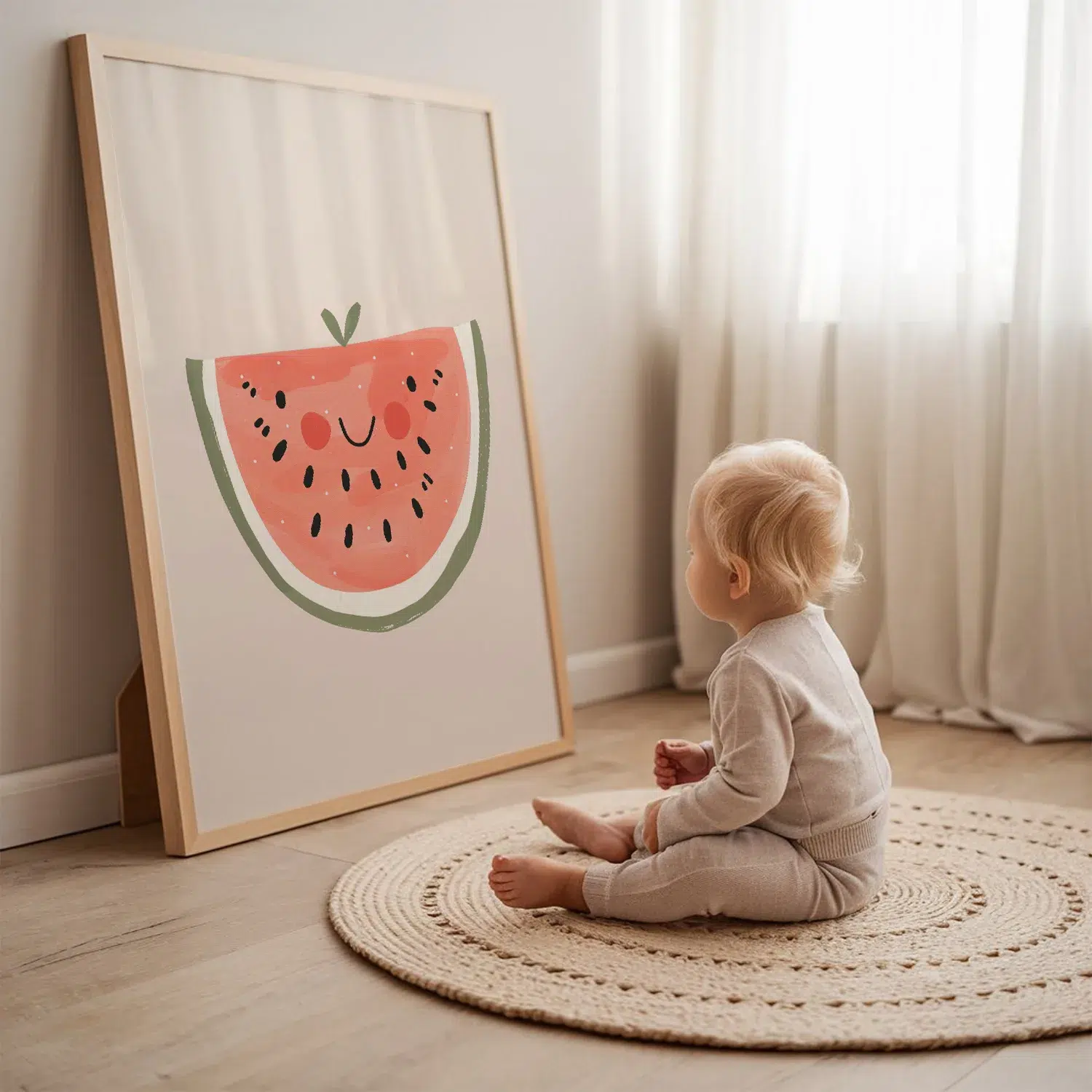 lieve baby kamer poster