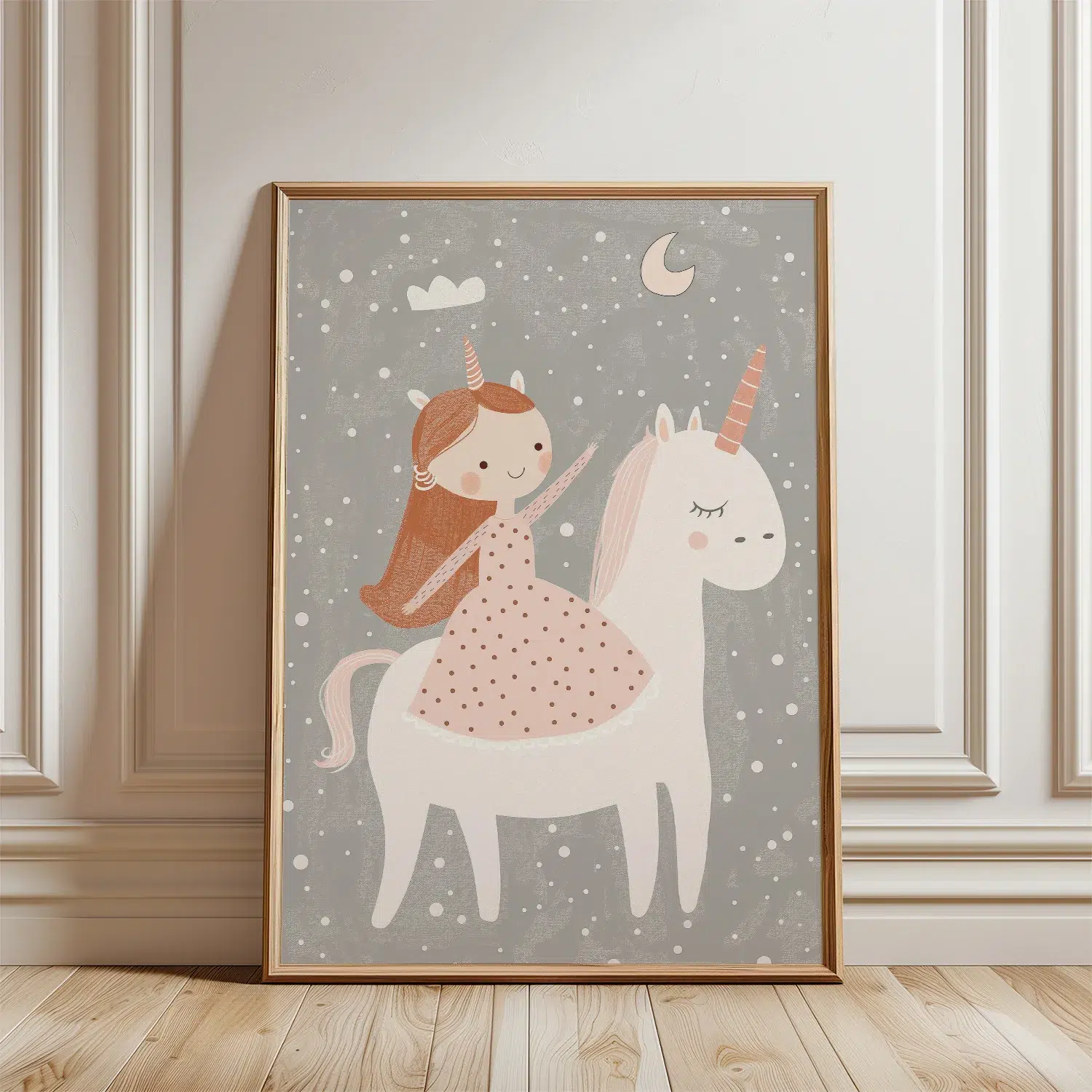 Poster voor meidenkamer prinses