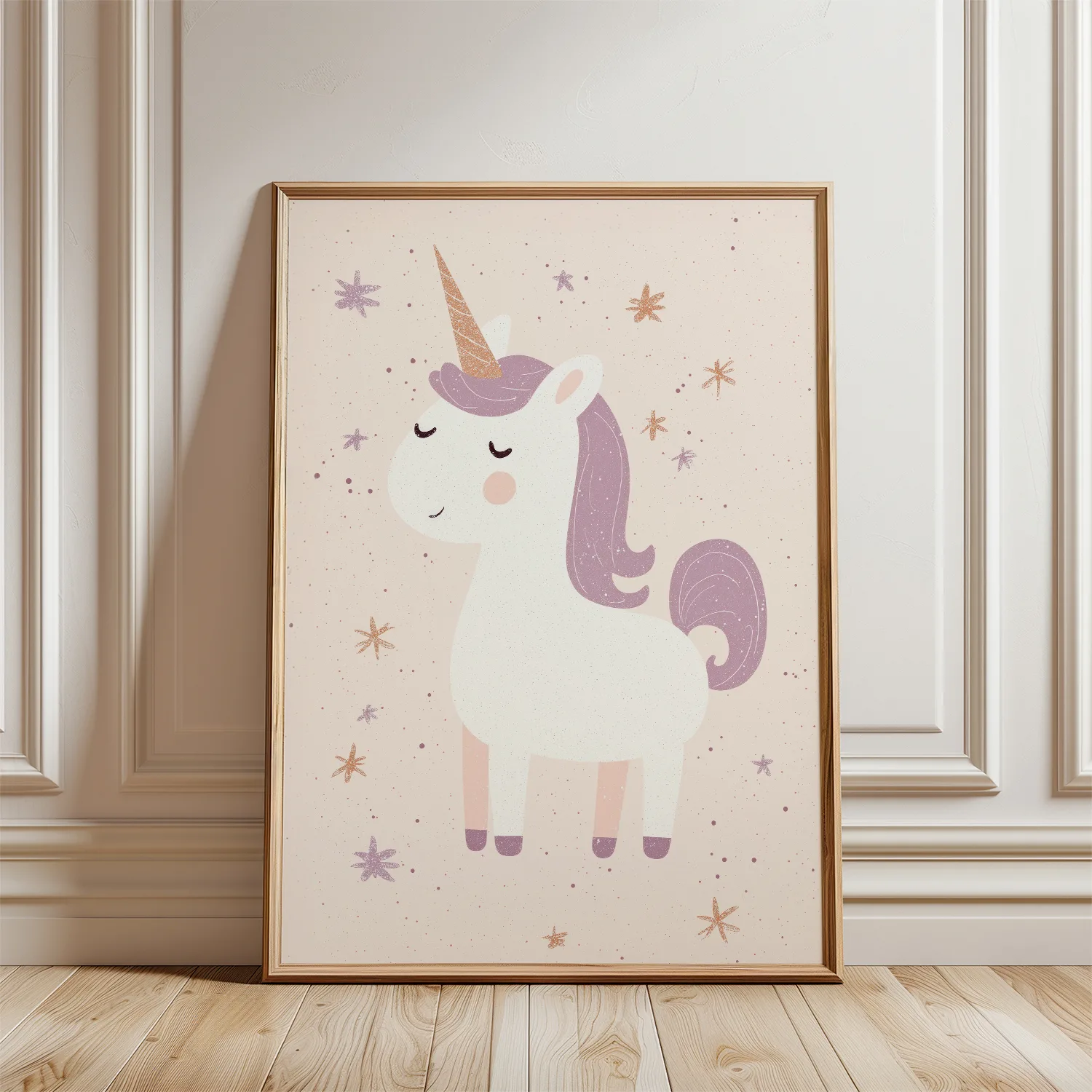 babykamer poster meisje