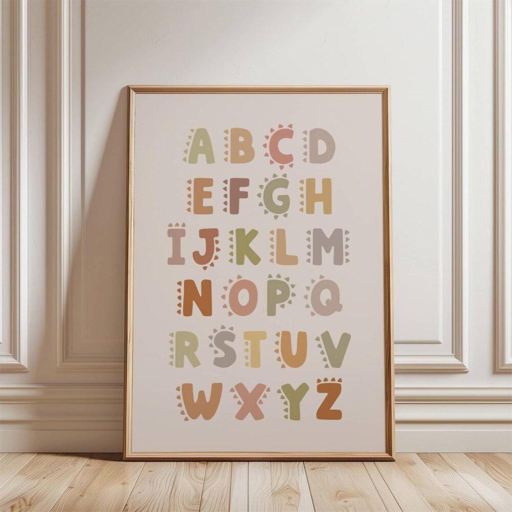 babykamer poster schattig
